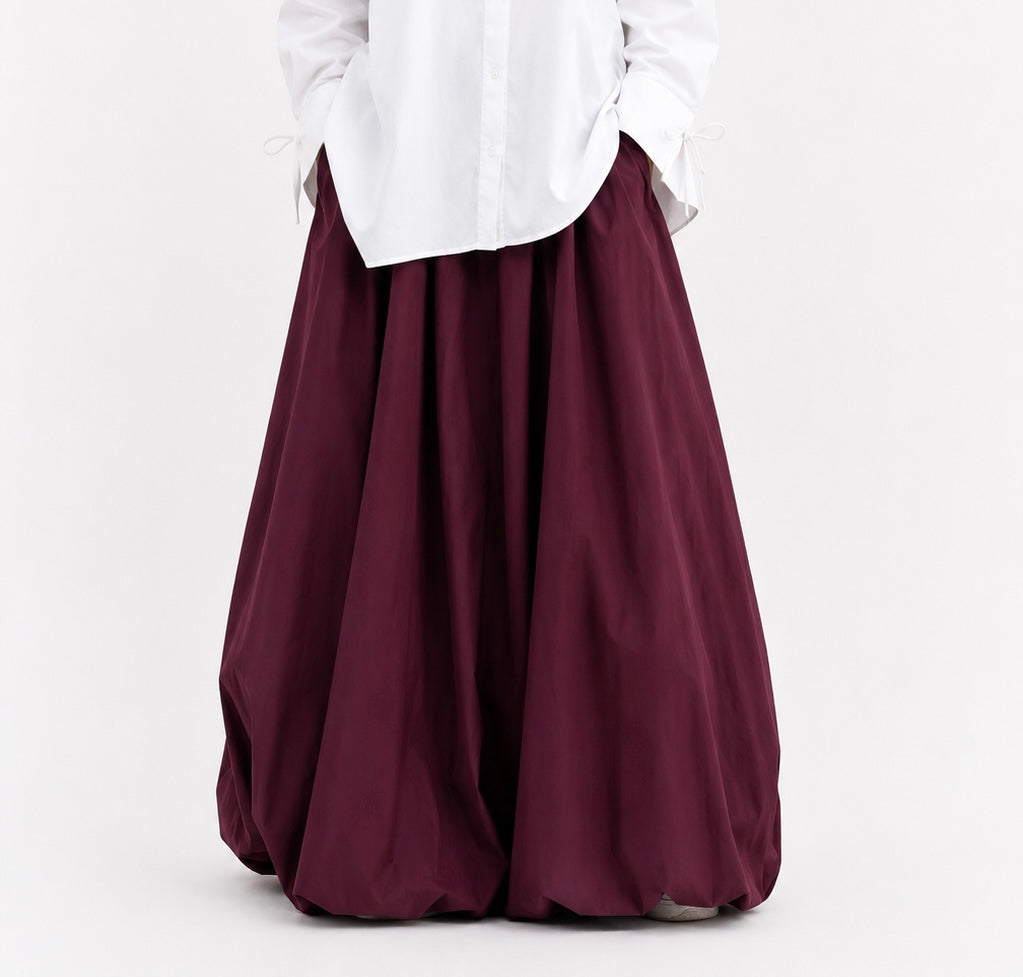 Pre-order Balloon Cotton-Merlot