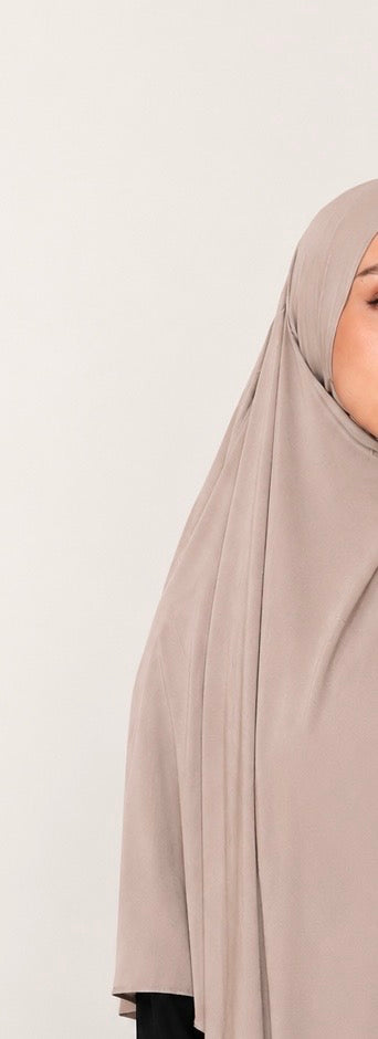 Bamboo Khimar Taupe