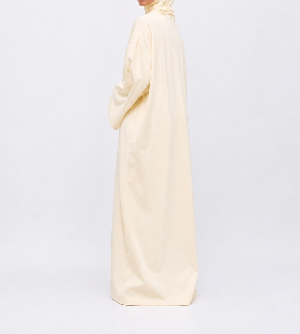 Dune Abaya Butter Yellow