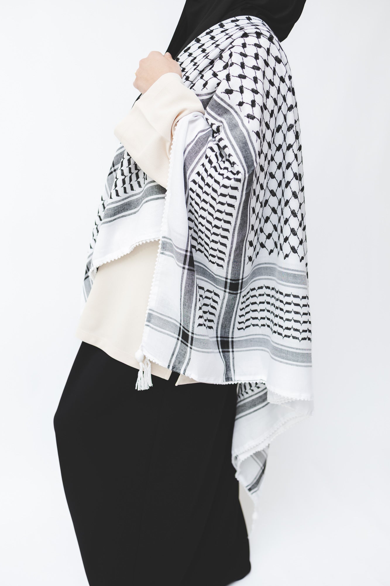 Keffiyeh | Zwart-Wit